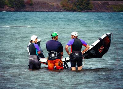 Give a kiteboarding lesson in Hood River, Oregon