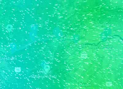 Wind forecast in Hood River, Columbia Gorge